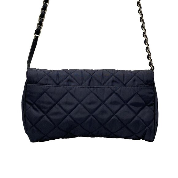 Auth PRADA - 1BH584 Black Nylon Shoulder Bag - Picture 3 of 12